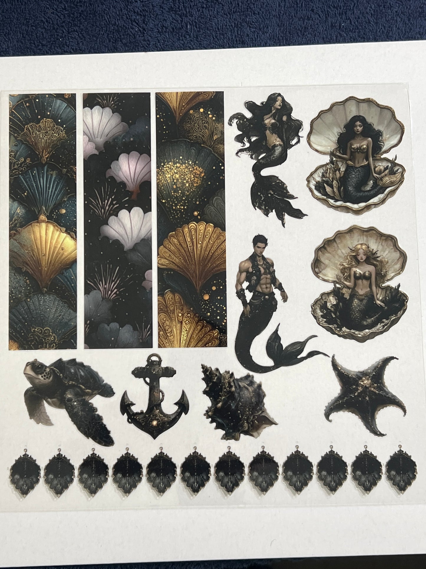 E 525 Dark Waters 1 5/8