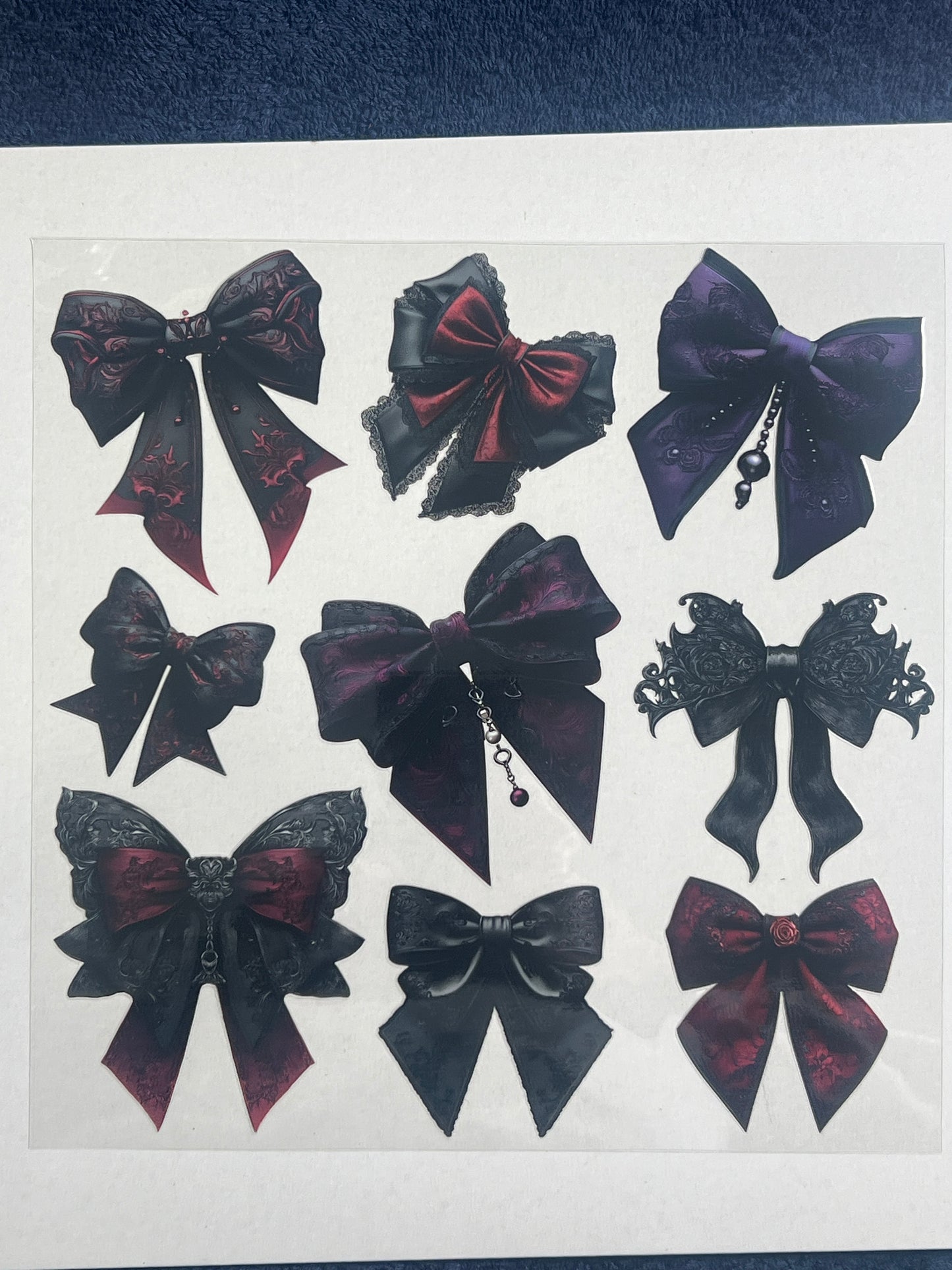 E 539 5/8 Gothic Bows Designed By Bethany 5/8