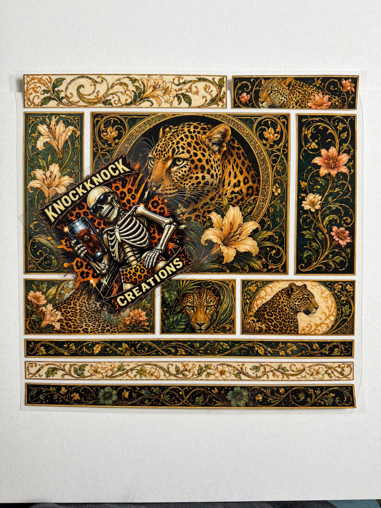 E 826 Cheetah Forest Designed By Dips