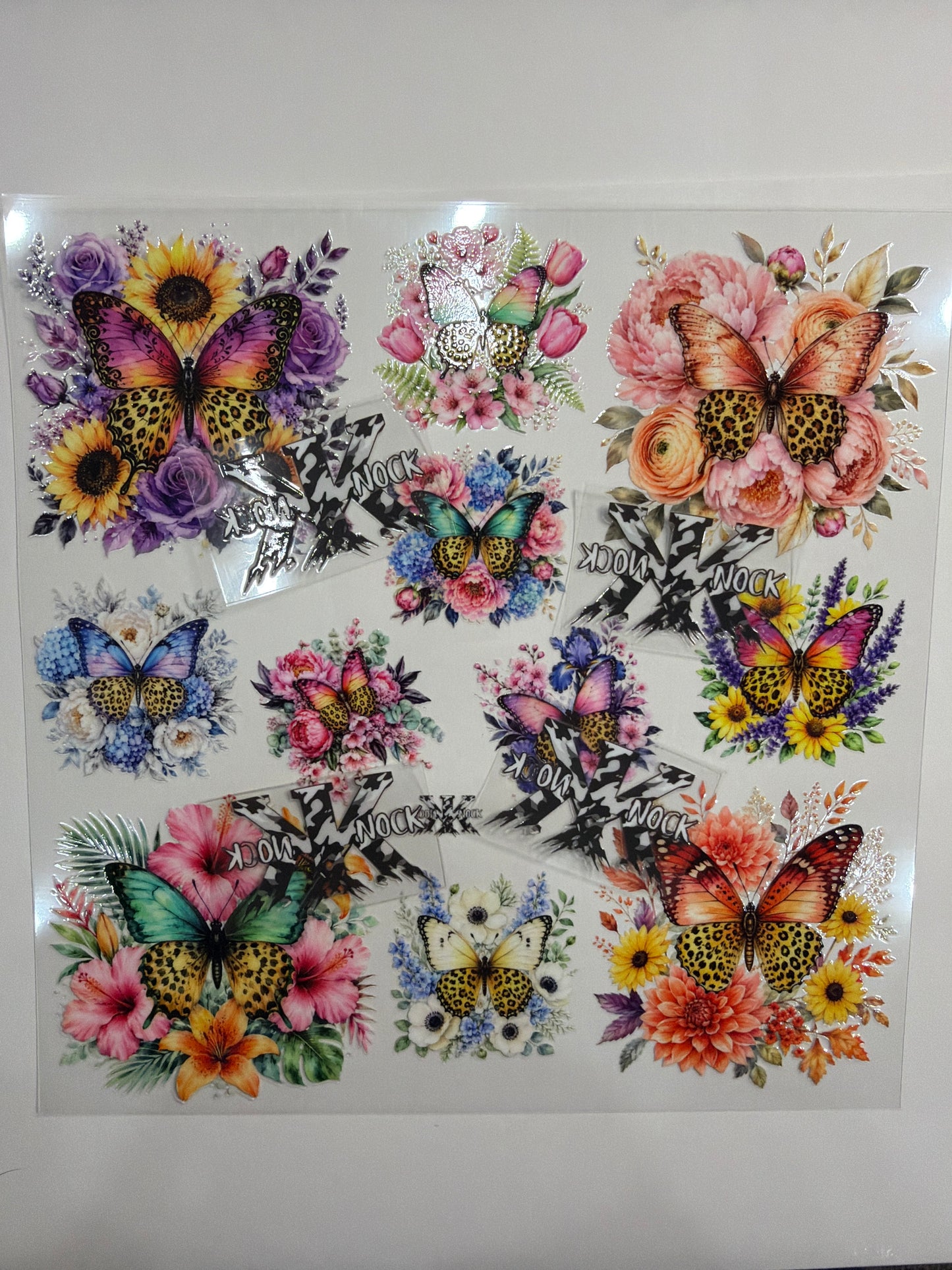 E 861 Sheet Of Butterfly’s New 8/22