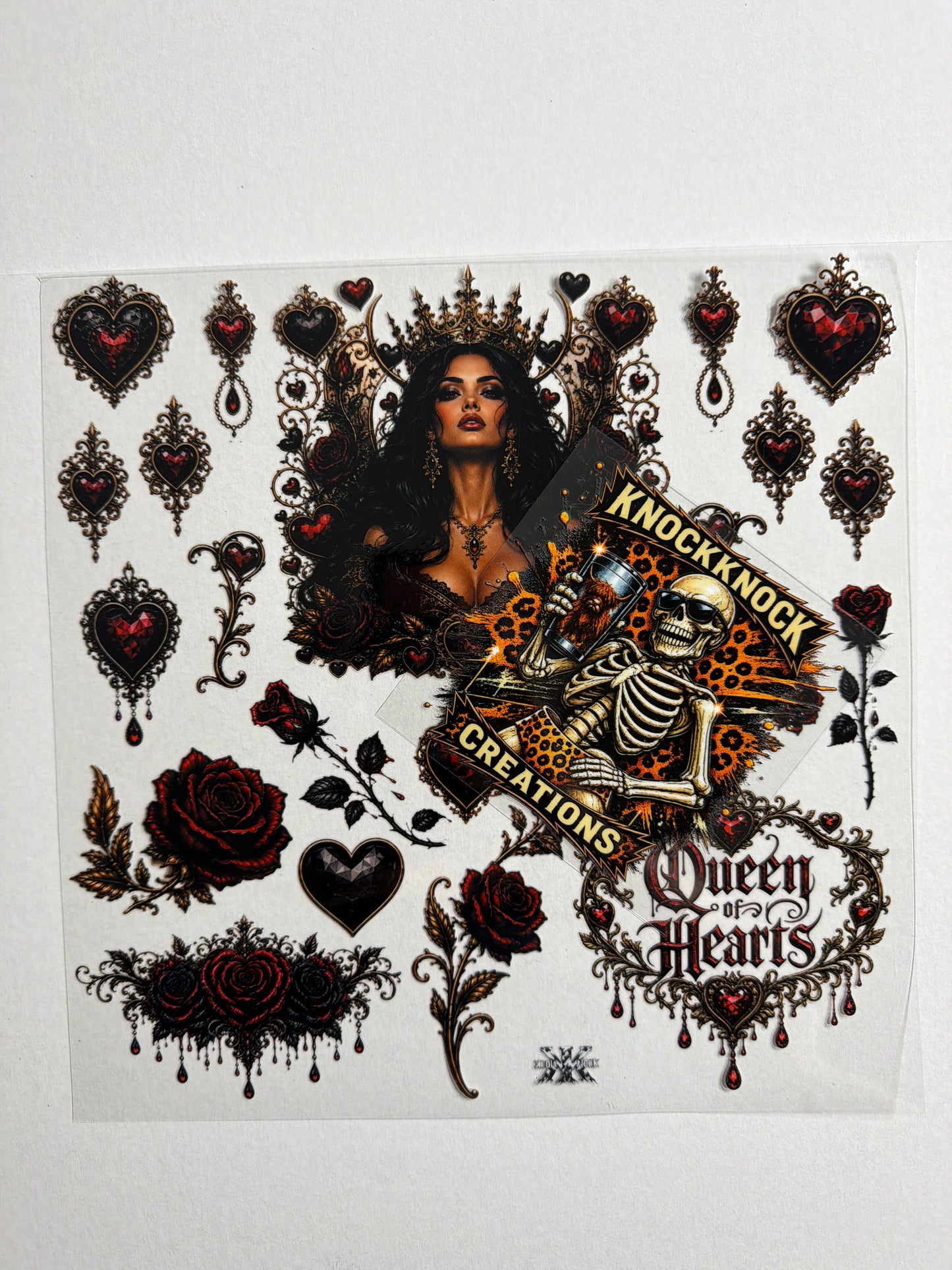 E 828 Heart Queen
