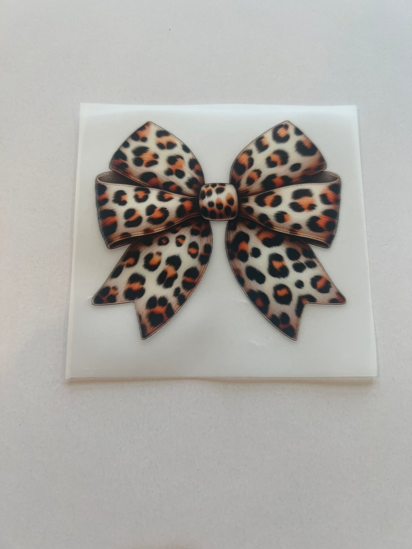 Cheetah Bow Hat DTF