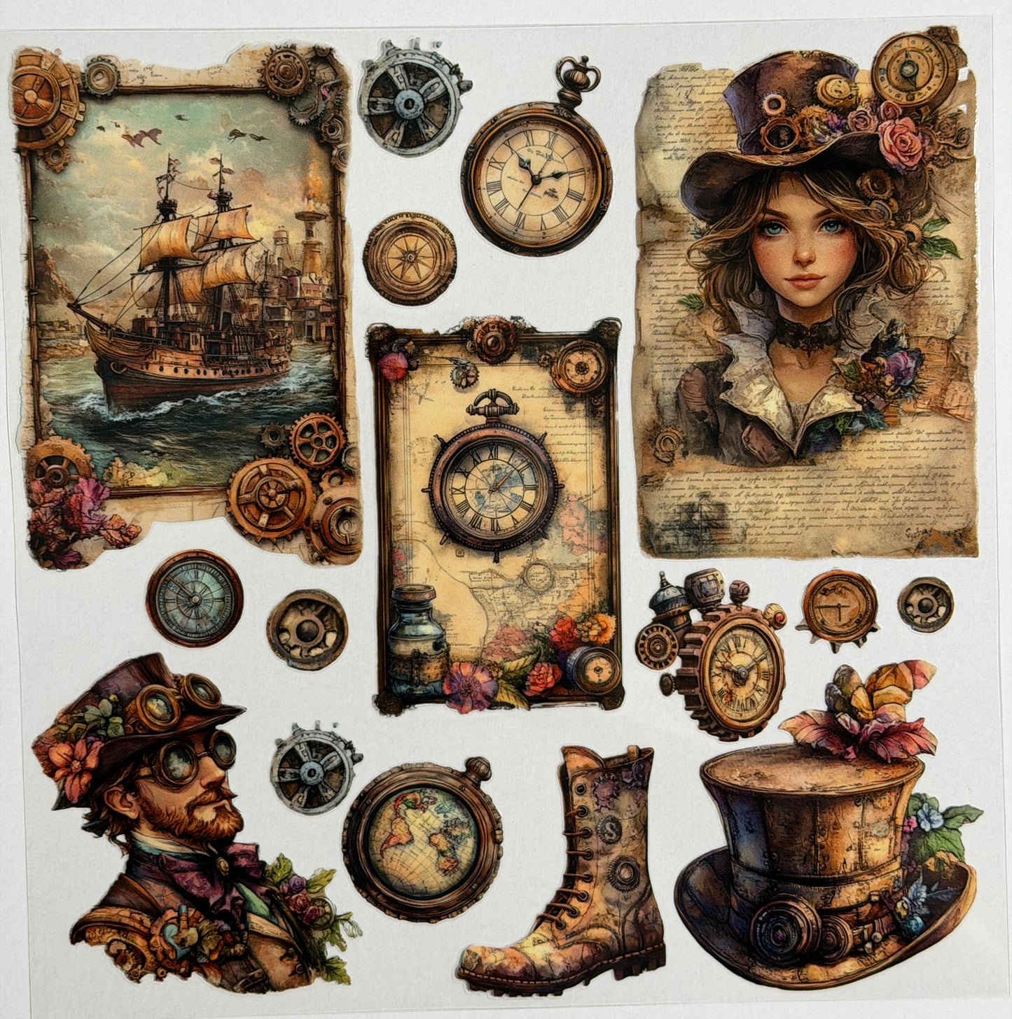 E 598 New 5/30 Steampunk Wonderland