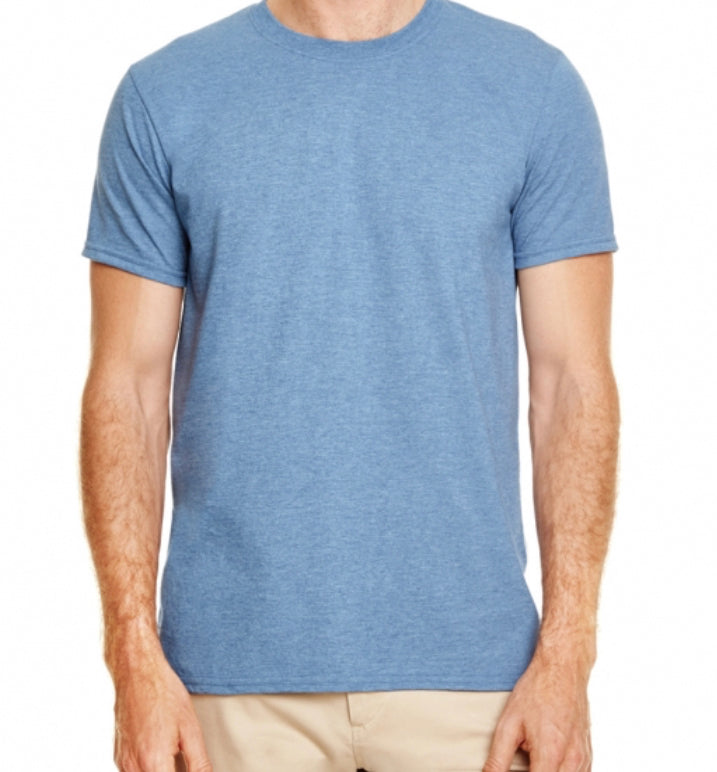 GILDAN UNISEX HEATHER INDIGO