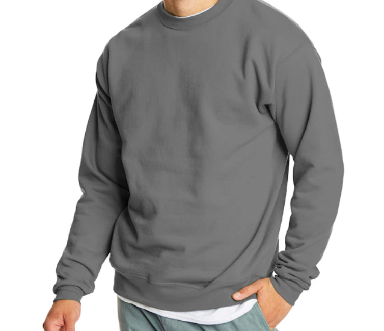 Crewneck Unisex EcoSmart 50/50 Grey