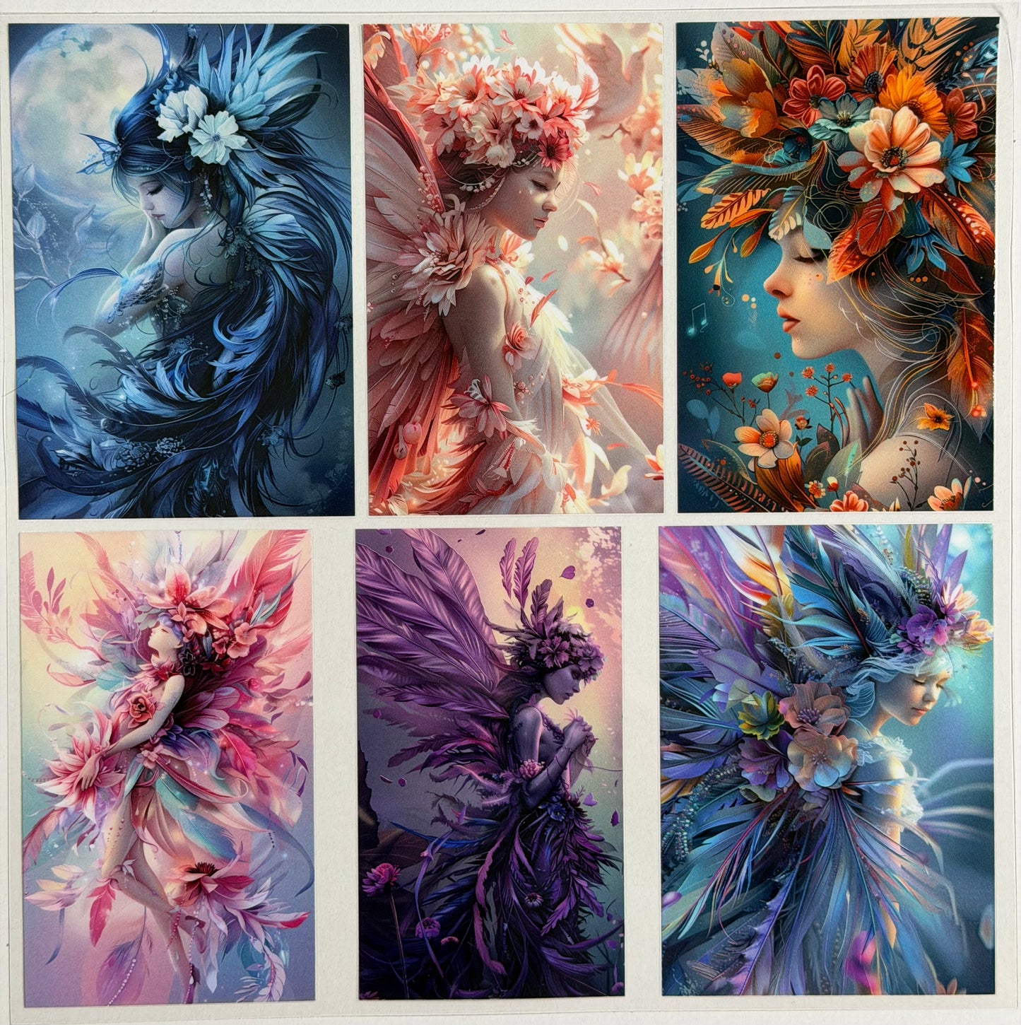 E 599 New 5/30 Fairies In Color
