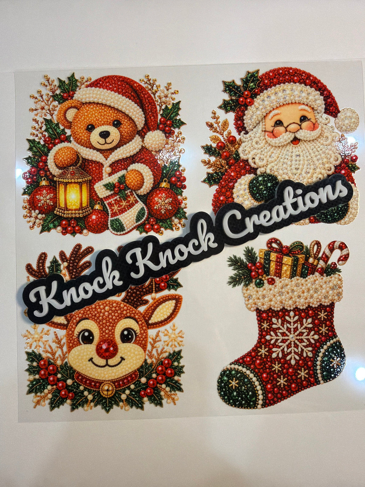 E 1057 Jeweled Christmas