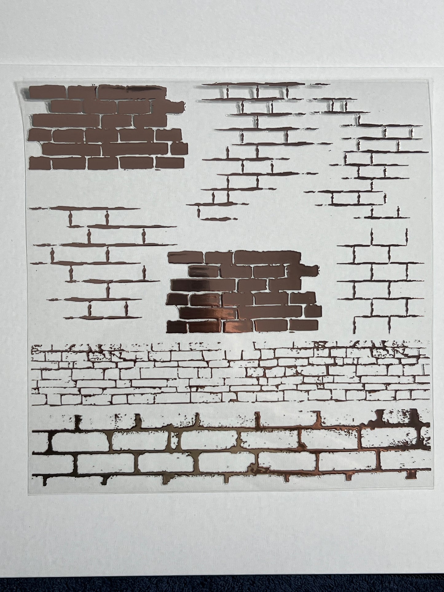 E 366 Rose Gold Metallic Bricks