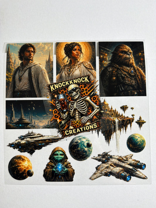 E 839 Galaxy Far Away Designed By Dips