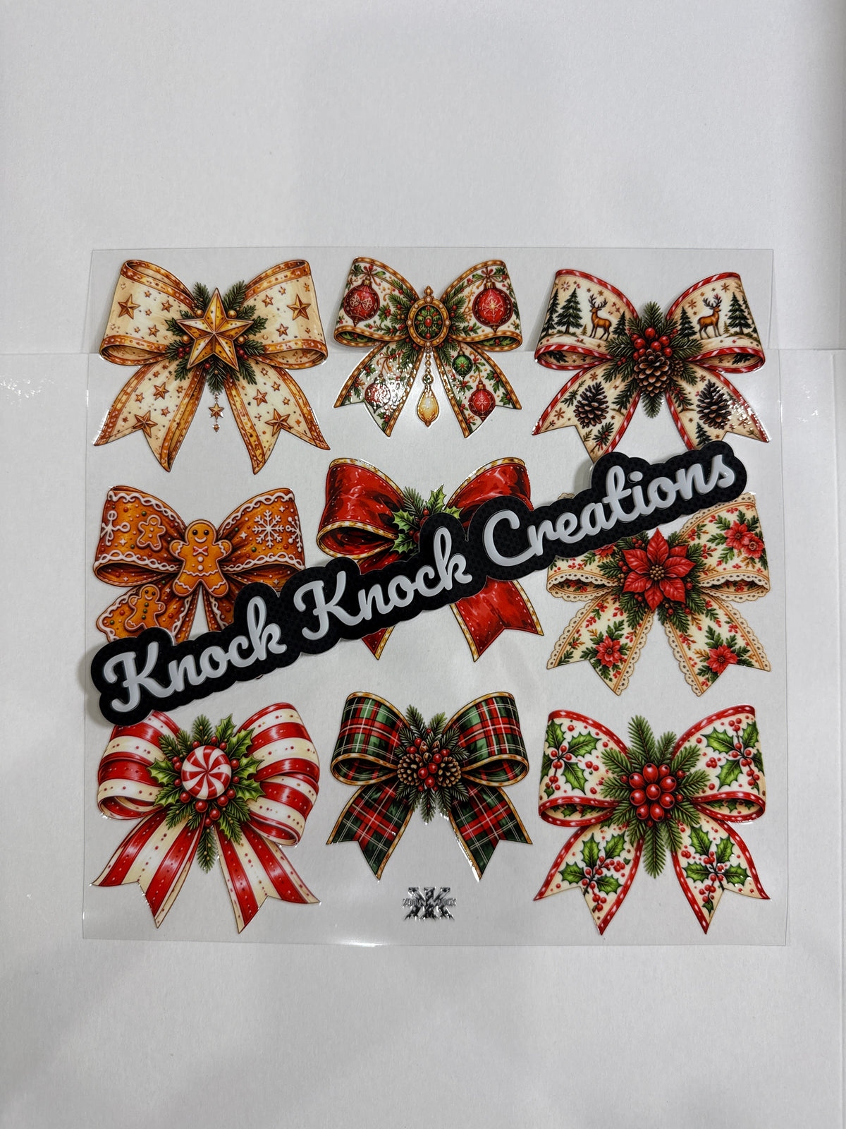 E1107 Christmas Bows 3
