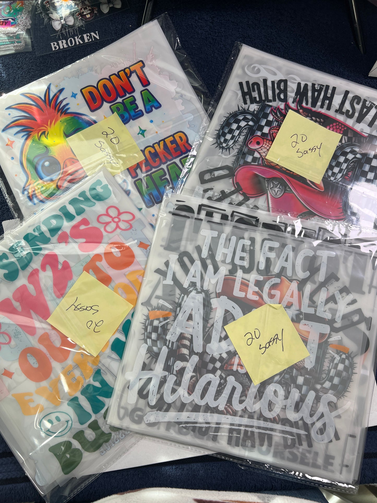 20 Piece DTF Grab Bag All Sassy