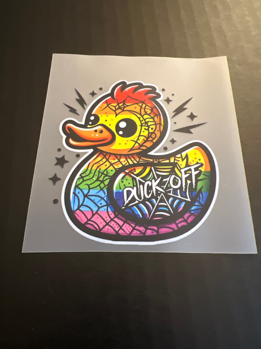DUCK OFF  HAT DTF