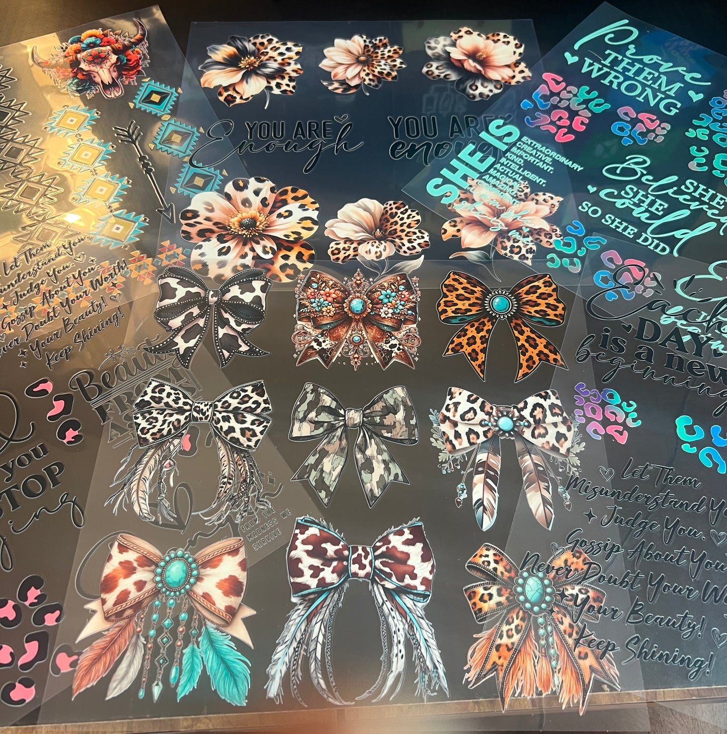 Element Sheets 10x10 Inch