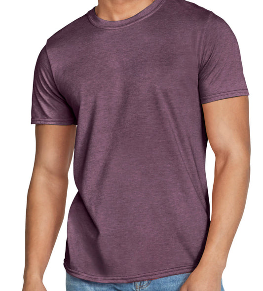 T Shirt Soft Heather Maroon