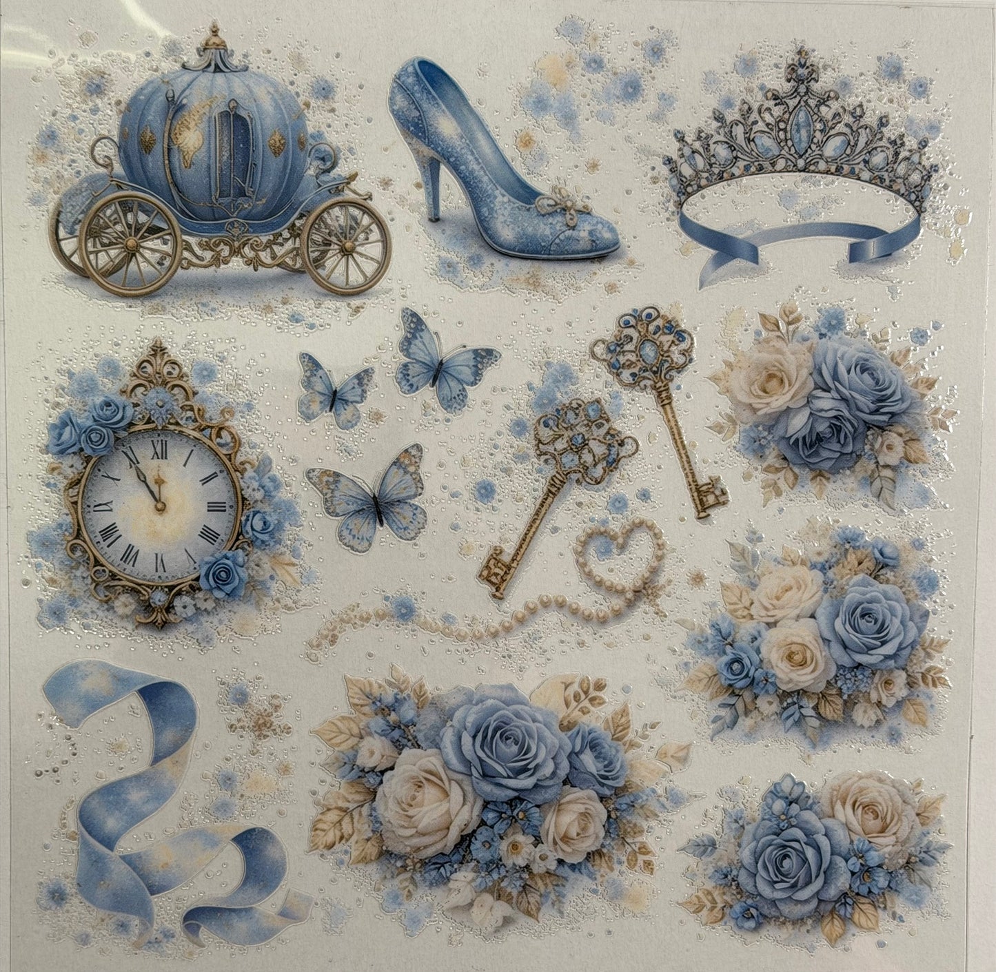 E 654 Cinderella Shoes Designed By Dips New 6/7