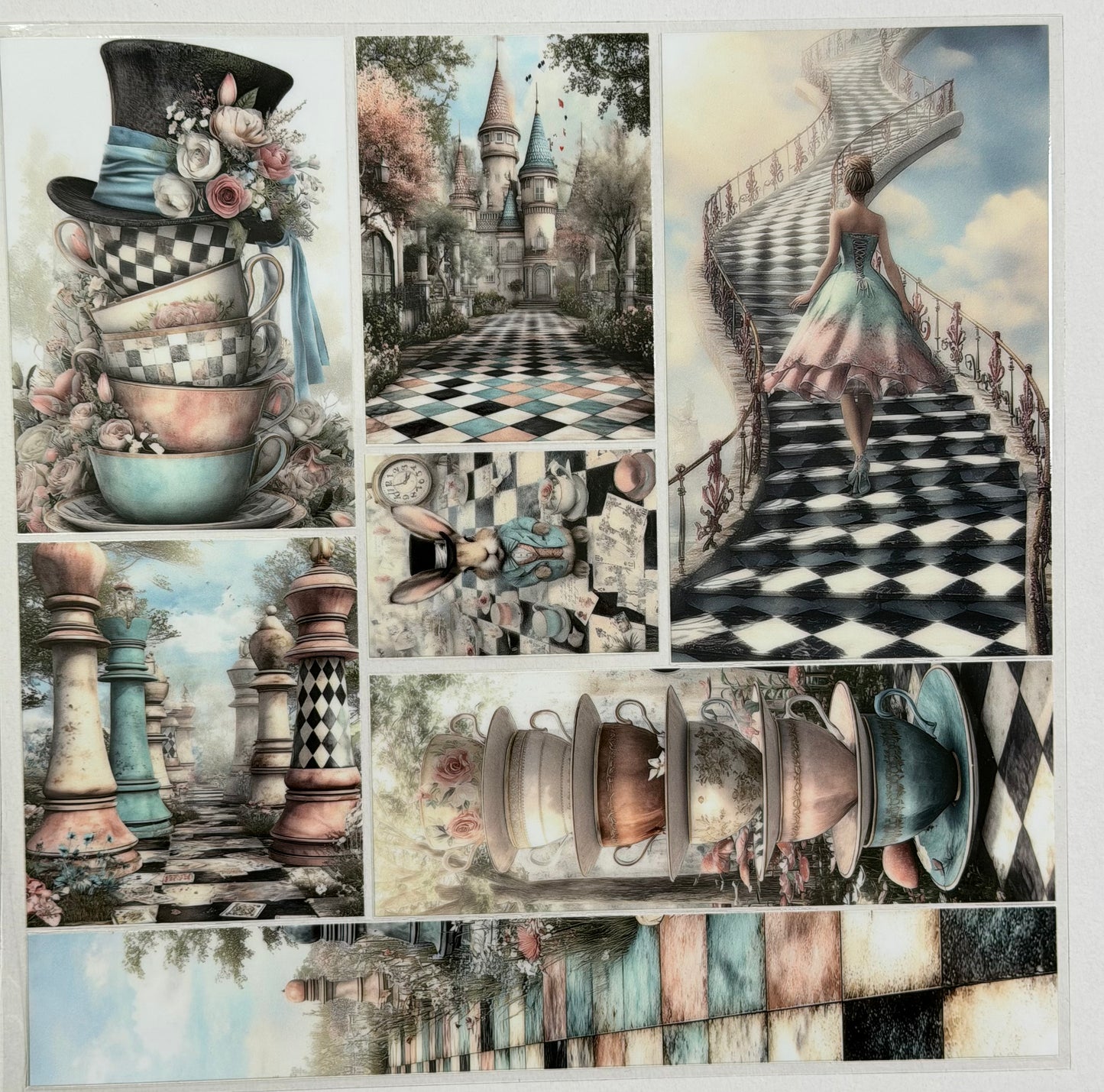 E 657 Stairway Alice Designed By Dips New 6/7