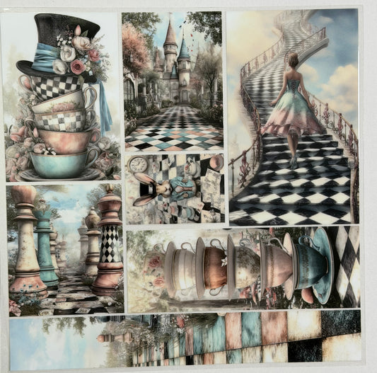 E 657 Stairway Alice Designed By Dips New 6/7