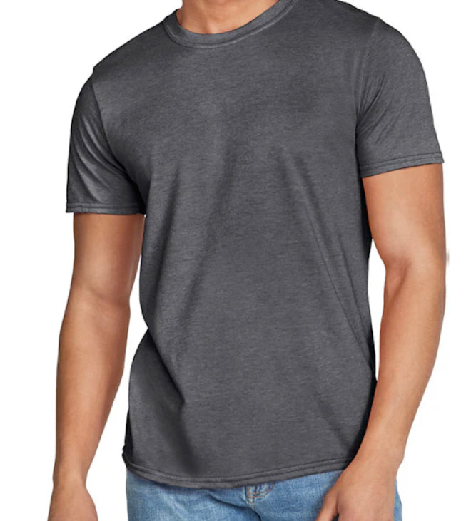 T Shirt Soft Heather Dark Gray