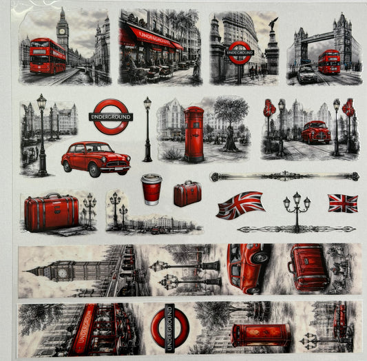 E 656 Traveling England Designed By Dips New 6/7