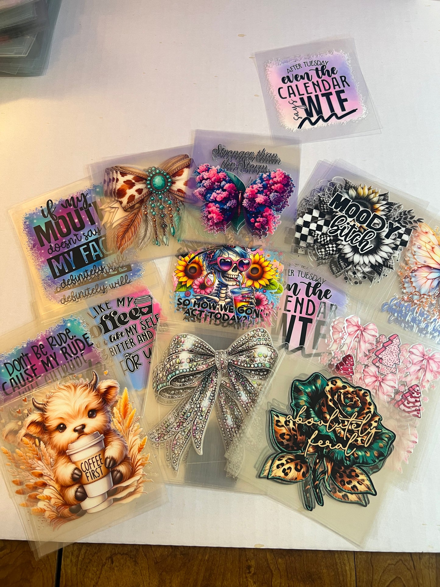 UVDTF 10 Piece Grab Bags