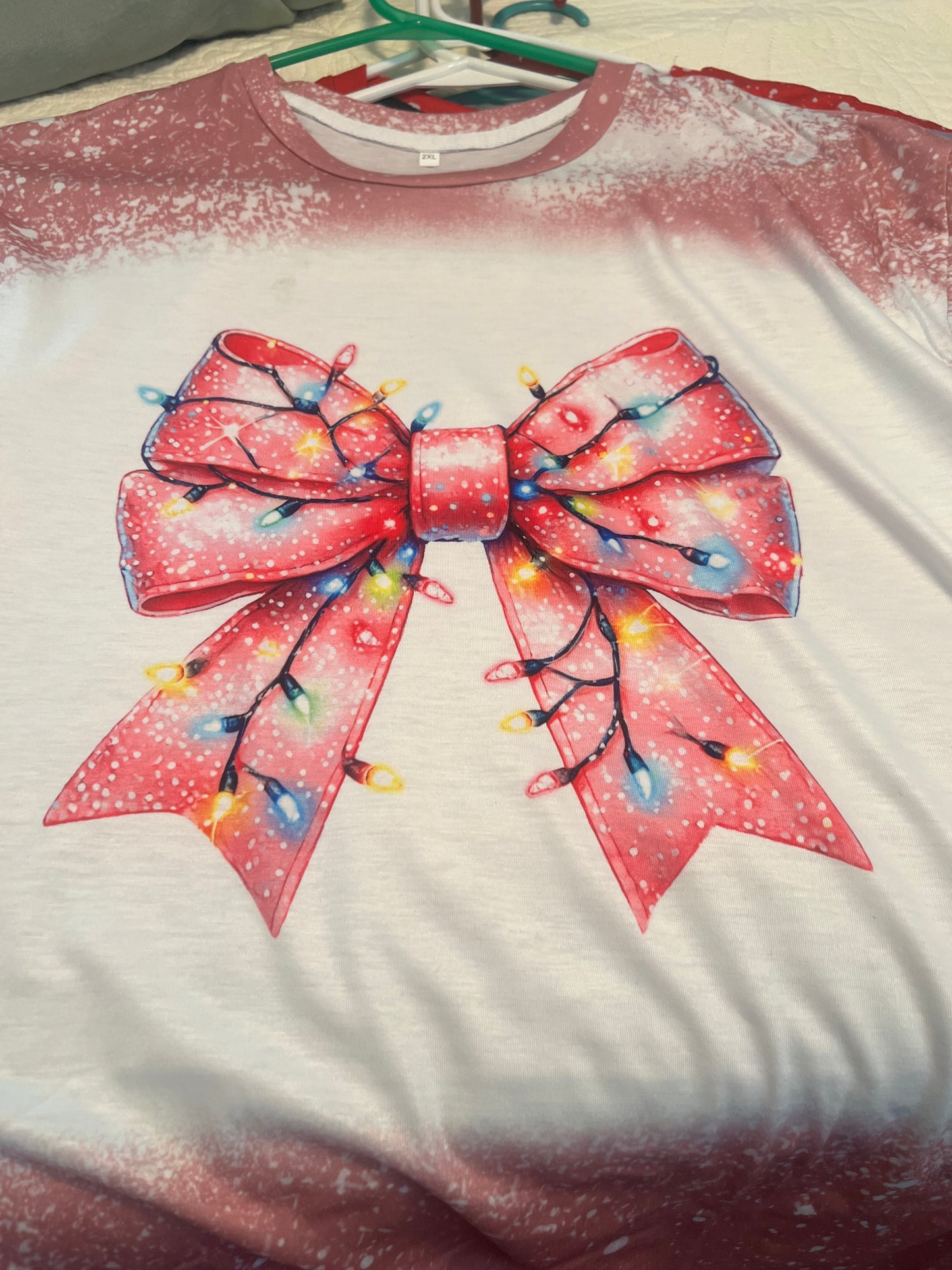 2x Pink Bow